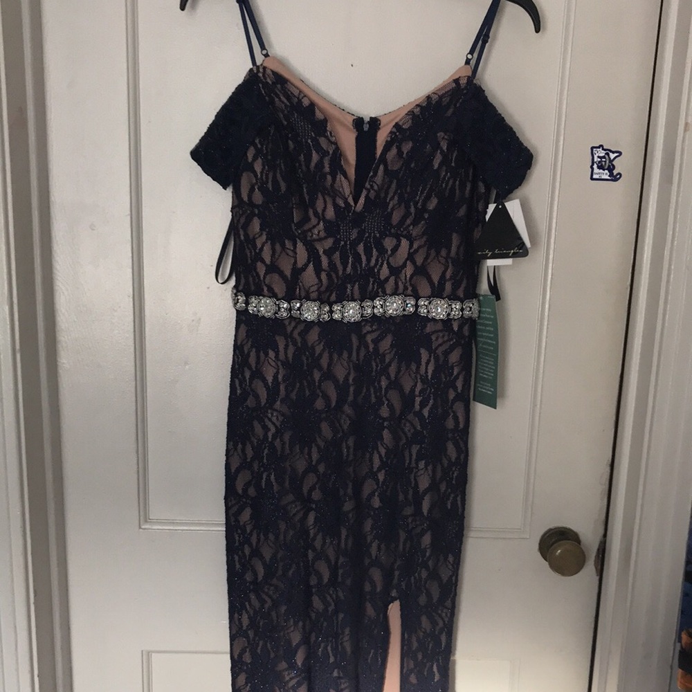 Dark navy dress never worn!